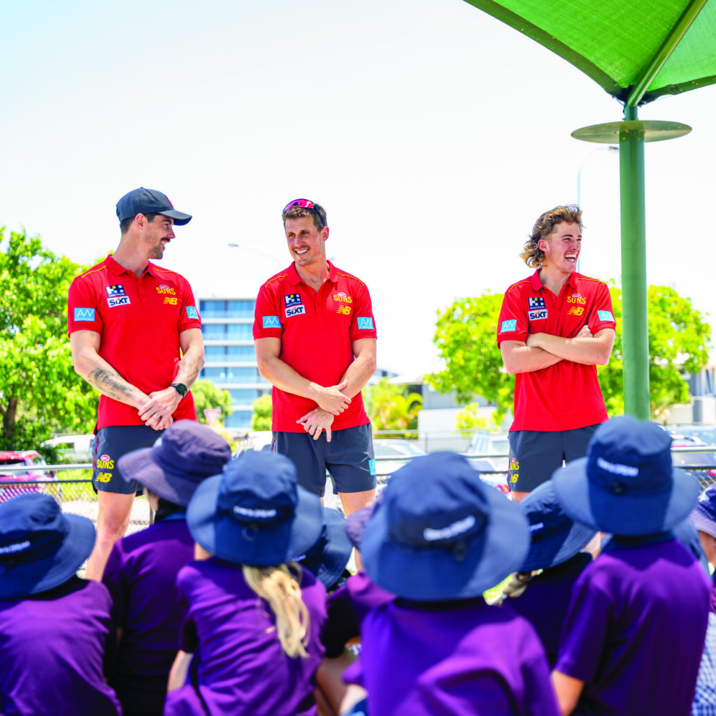 A Visit From The Gold Coast SUNS & AFL Queensland - Varsity Life